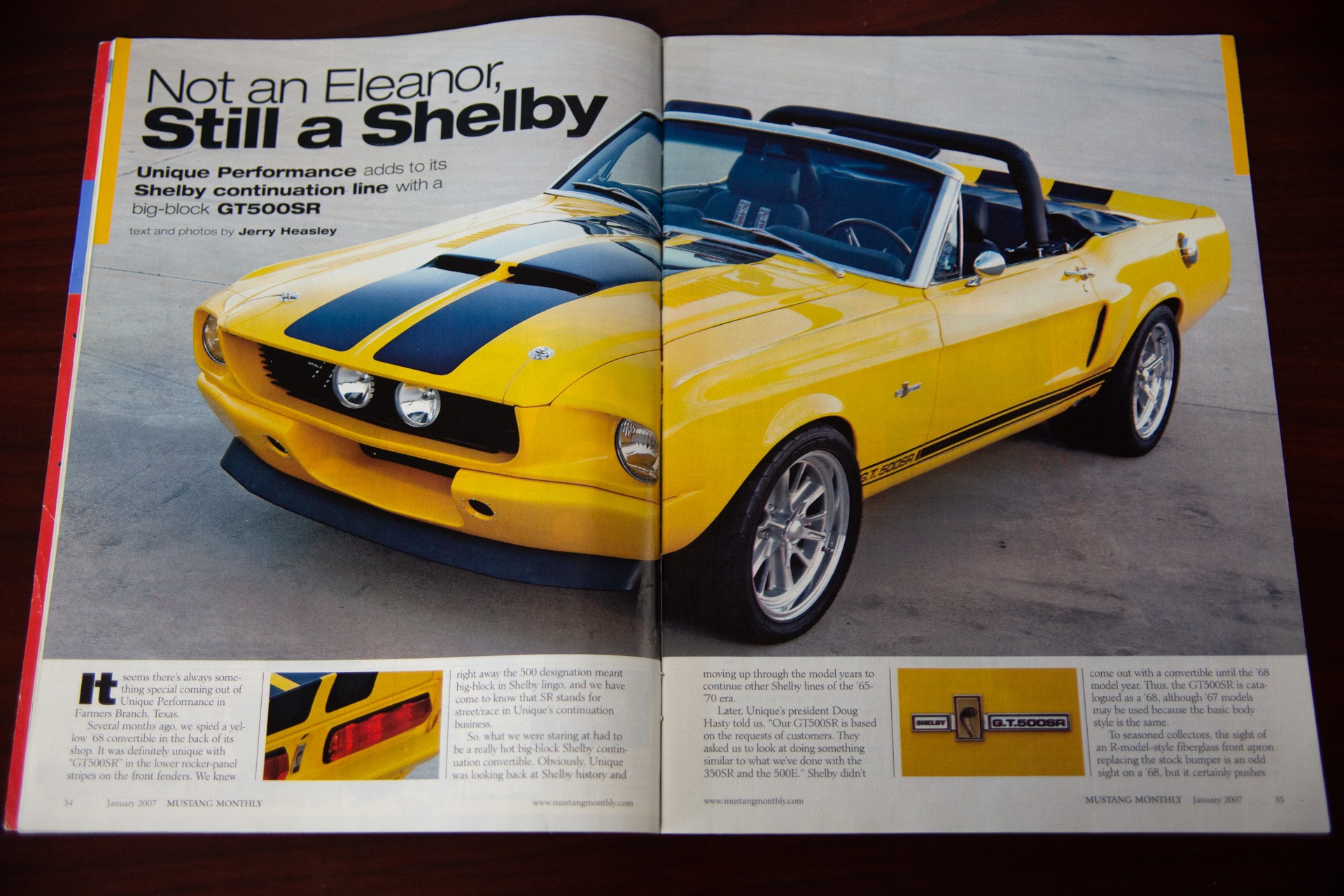 Used 1968 Ford Mustang Real Shelby GT500-SR, 427/725hp | St. Petersburg, FL