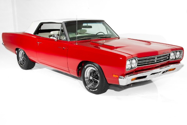 For Sale Used 1969 Plymouth Road Runner Rotisserie Car | American Dream Machines Des Moines IA 50309