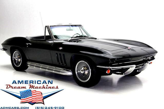 For Sale Used 1965 Chevrolet Corvette Roadster, 350 4 speed convertible | American Dream Machines Des Moines IA 50309