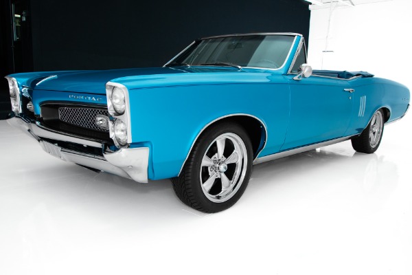 For Sale Used 1967 Pontiac LeMans Blue Auto A/C, GTO options | American Dream Machines Des Moines IA 50309
