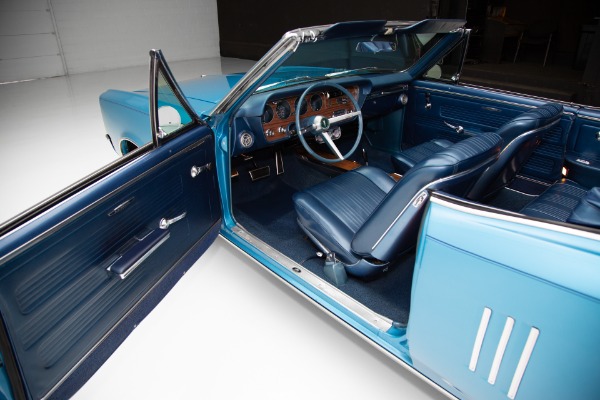 For Sale Used 1967 Pontiac LeMans Blue Auto A/C, GTO options | American Dream Machines Des Moines IA 50309