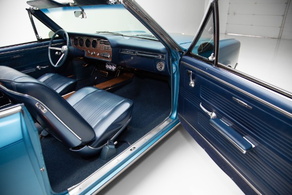 For Sale Used 1967 Pontiac LeMans Blue Auto A/C, GTO options | American Dream Machines Des Moines IA 50309