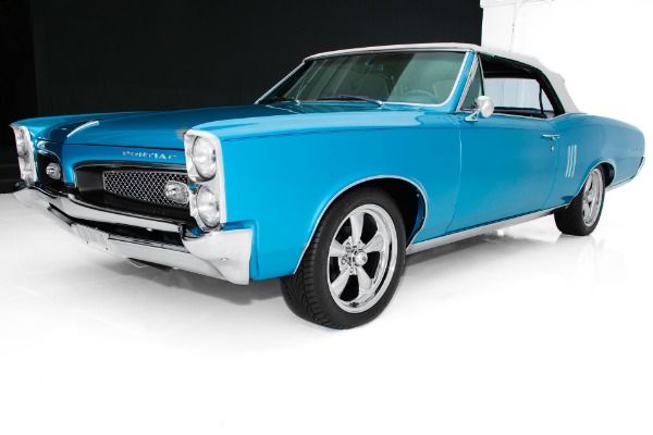 For Sale Used 1967 Pontiac LeMans Blue Auto A/C, GTO options | American Dream Machines Des Moines IA 50309