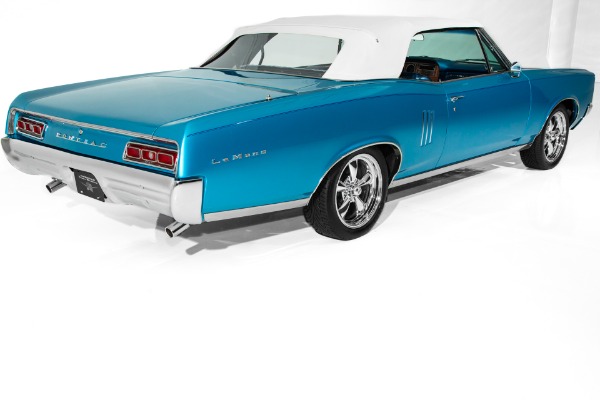 For Sale Used 1967 Pontiac LeMans Blue Auto A/C, GTO options | American Dream Machines Des Moines IA 50309