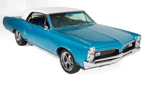 For Sale Used 1967 Pontiac LeMans Blue Auto A/C, GTO options | American Dream Machines Des Moines IA 50309