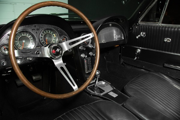 For Sale Used 1964 Chevrolet Corvette Black #'s match 4-Speed | American Dream Machines Des Moines IA 50309