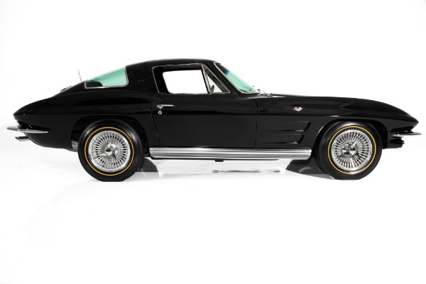 For Sale Used 1964 Chevrolet Corvette Black #'s match 4-Speed | American Dream Machines Des Moines IA 50309