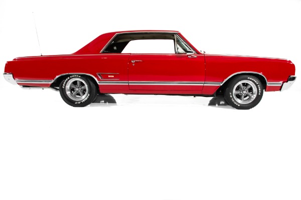 For Sale Used 1965 Oldsmobile 442 Red/Black, 455, 4-Speed | American Dream Machines Des Moines IA 50309