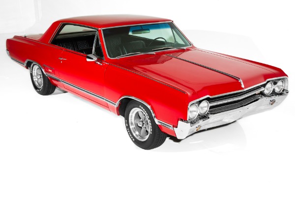 For Sale Used 1965 Oldsmobile 442 Red/Black, 455, 4-Speed | American Dream Machines Des Moines IA 50309