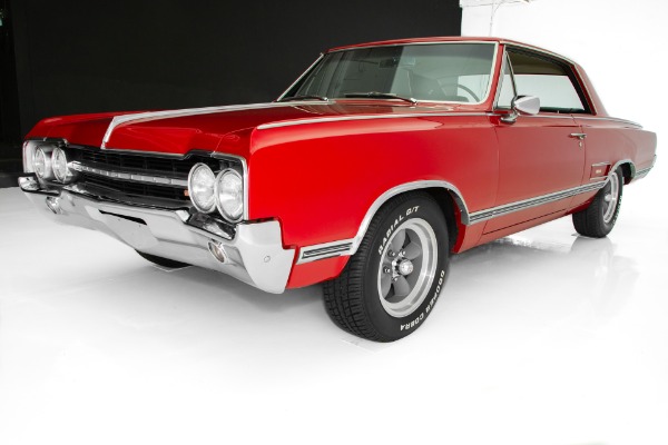 For Sale Used 1965 Oldsmobile 442 Red/Black, 455, 4-Speed | American Dream Machines Des Moines IA 50309