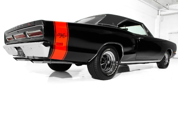 For Sale Used 1969 Dodge Coronet RT Triple Black  440, A/C | American Dream Machines Des Moines IA 50309