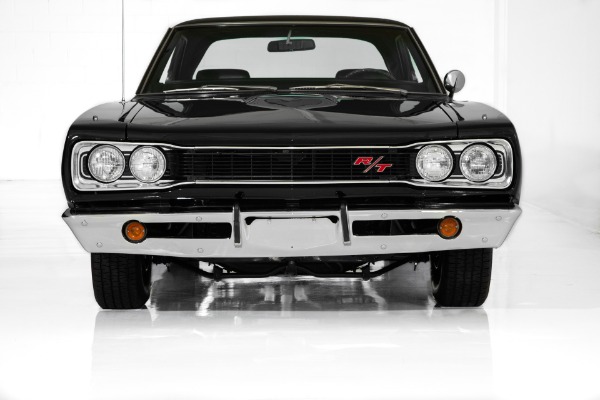 For Sale Used 1969 Dodge Coronet RT Triple Black  440, A/C | American Dream Machines Des Moines IA 50309