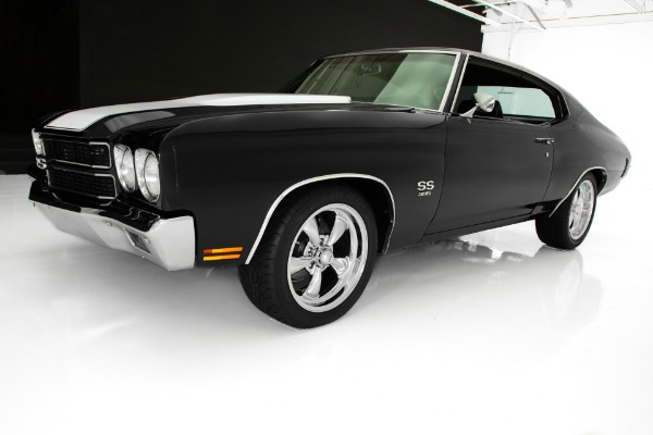 For Sale Used 1970 Chevrolet Chevelle Black SS Gorgeous A/C | American Dream Machines Des Moines IA 50309