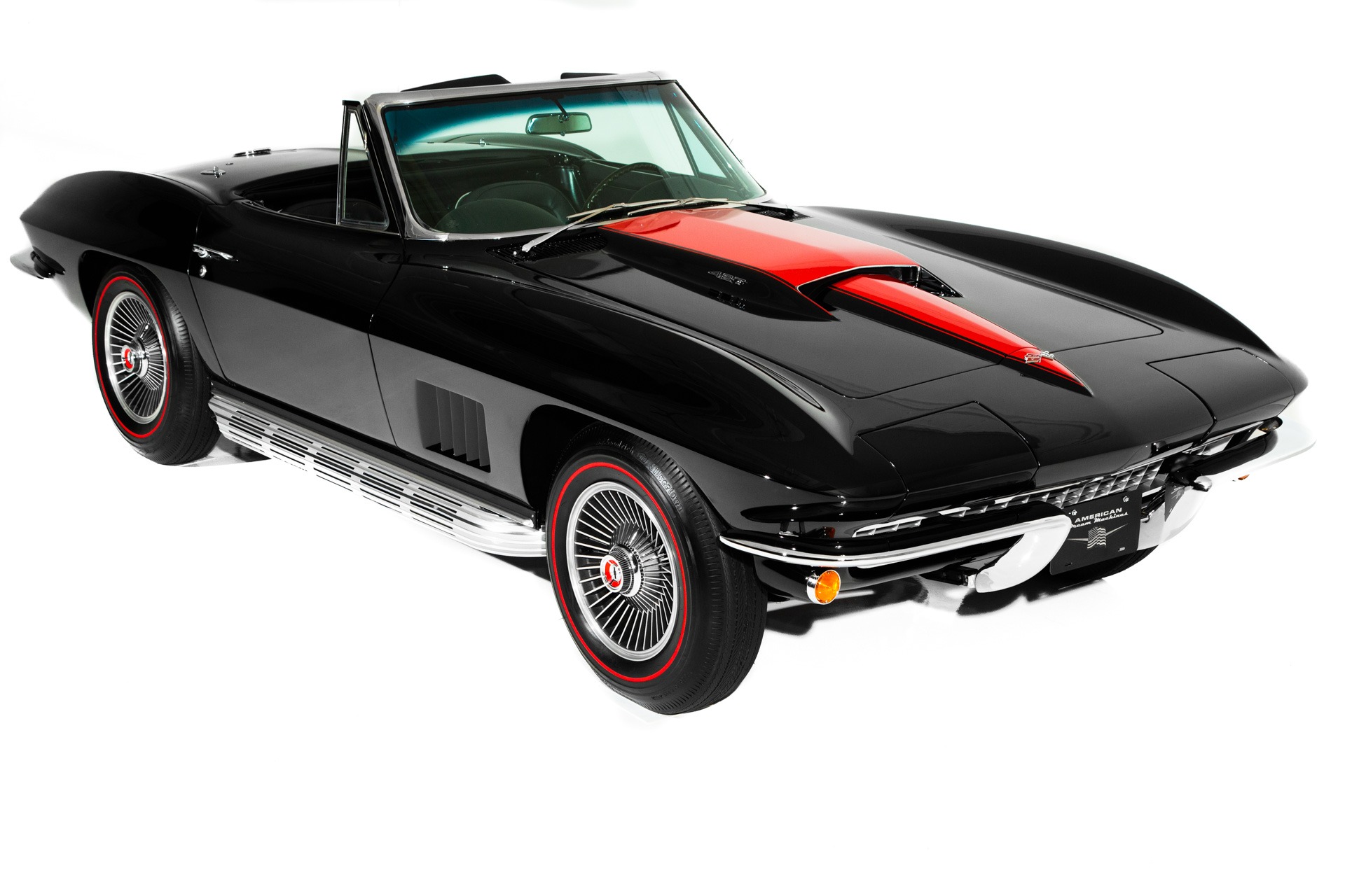 For Sale Used 1967 Chevrolet Corvette Black 427/435 #s Match | American Dream Machines Des Moines IA 50309