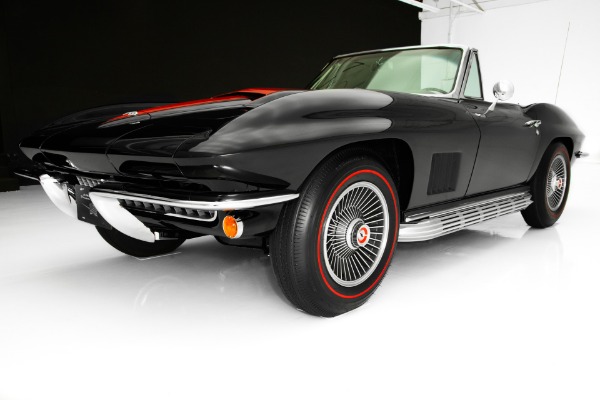 For Sale Used 1967 Chevrolet Corvette Black 427/435 #s Match | American Dream Machines Des Moines IA 50309