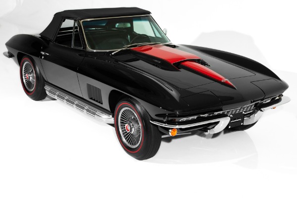 For Sale Used 1967 Chevrolet Corvette Black 427/435 #s Match | American Dream Machines Des Moines IA 50309