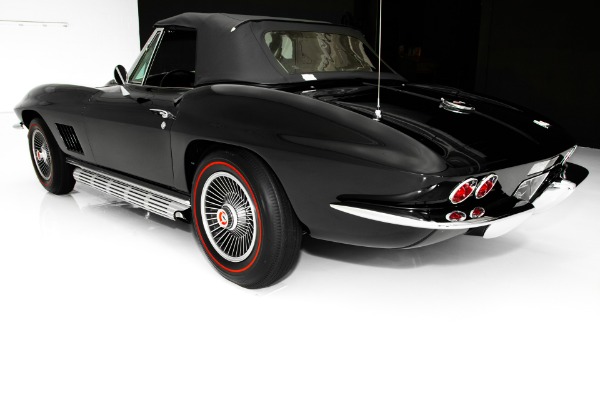 For Sale Used 1967 Chevrolet Corvette Black 427/435 #s Match | American Dream Machines Des Moines IA 50309