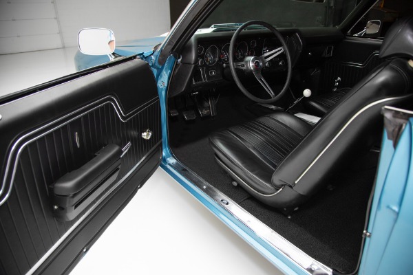 For Sale Used 1970 Chevrolet Chevelle Astro Blue SS 4-Speed | American Dream Machines Des Moines IA 50309