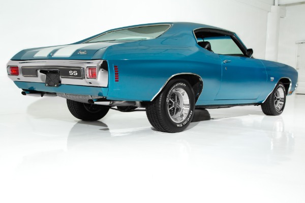 For Sale Used 1970 Chevrolet Chevelle Astro Blue SS 4-Speed | American Dream Machines Des Moines IA 50309