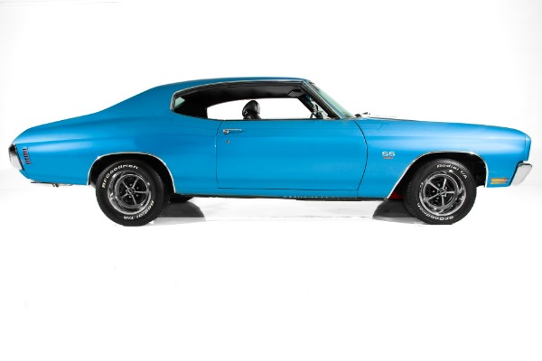 For Sale Used 1970 Chevrolet Chevelle Astro Blue SS 4-Speed | American Dream Machines Des Moines IA 50309