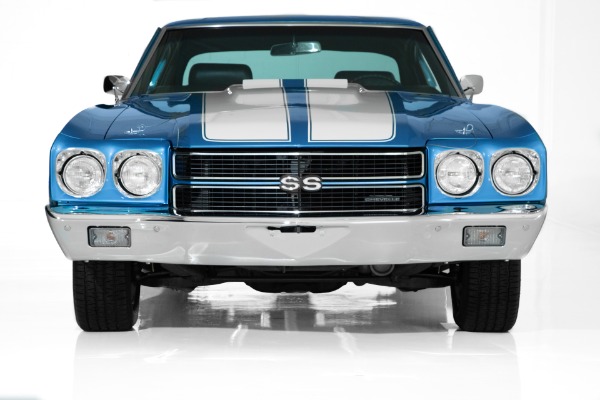 For Sale Used 1970 Chevrolet Chevelle Astro Blue SS 4-Speed | American Dream Machines Des Moines IA 50309