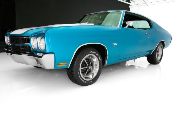 For Sale Used 1970 Chevrolet Chevelle Astro Blue SS 4-Speed | American Dream Machines Des Moines IA 50309