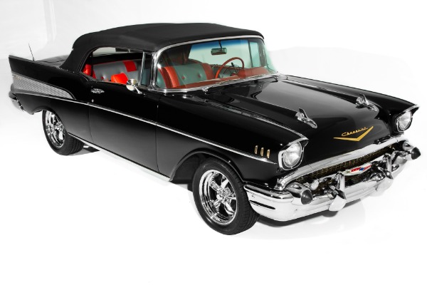 For Sale Used 1957 Chevrolet Bel Air Auto, PS, Gorgeous | American Dream Machines Des Moines IA 50309