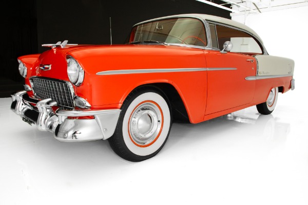 For Sale Used 1955 Chevrolet Bel Air Red 265 Power Pack Auto | American Dream Machines Des Moines IA 50309