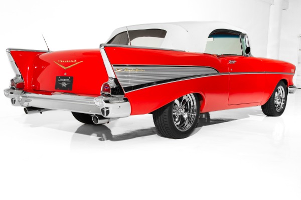 For Sale Used 1957 Chevrolet Bel Air Auto PS PB Chrome | American Dream Machines Des Moines IA 50309