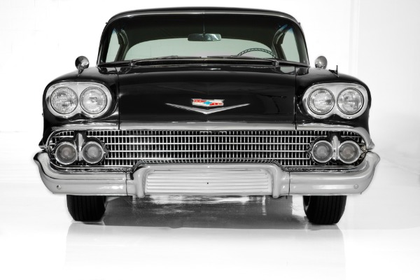 For Sale Used 1958 Chevrolet Impala Black 348 Auto PS PB | American Dream Machines Des Moines IA 50309