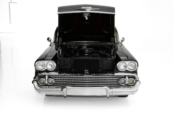 For Sale Used 1958 Chevrolet Impala Black 348 Auto PS PB | American Dream Machines Des Moines IA 50309