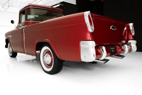 For Sale Used 1955 Chevrolet Pickup Rare Cameo Big Window V8 | American Dream Machines Des Moines IA 50309