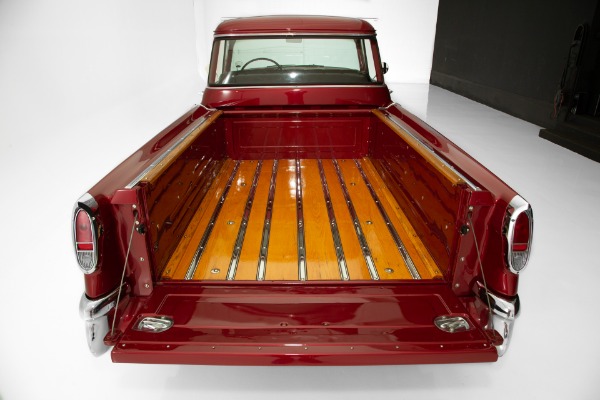 For Sale Used 1955 Chevrolet Pickup Rare Cameo Big Window V8 | American Dream Machines Des Moines IA 50309