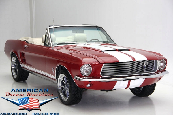 For Sale Used 1967 Ford Mustang, Shelby Cobra Accents, Convertible | American Dream Machines Des Moines IA 50309