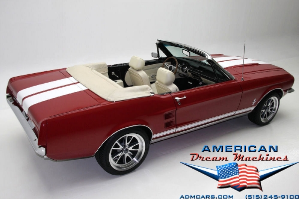 For Sale Used 1967 Ford Mustang, Shelby Cobra Accents, Convertible | American Dream Machines Des Moines IA 50309