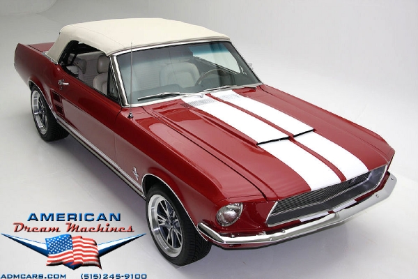 For Sale Used 1967 Ford Mustang, Shelby Cobra Accents, Convertible | American Dream Machines Des Moines IA 50309