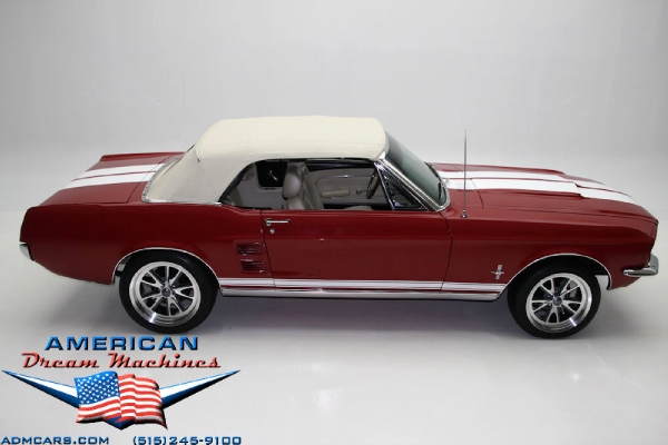 For Sale Used 1967 Ford Mustang, Shelby Cobra Accents, Convertible | American Dream Machines Des Moines IA 50309