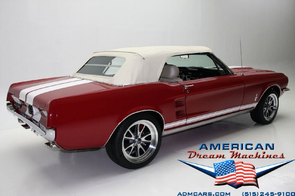 For Sale Used 1967 Ford Mustang, Shelby Cobra Accents, Convertible | American Dream Machines Des Moines IA 50309