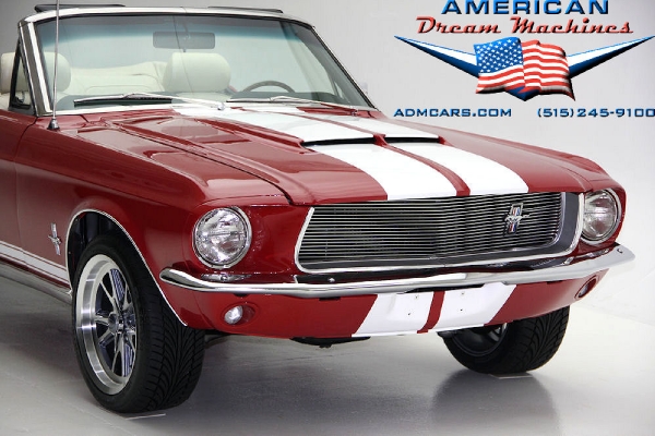 For Sale Used 1967 Ford Mustang, Shelby Cobra Accents, Convertible | American Dream Machines Des Moines IA 50309