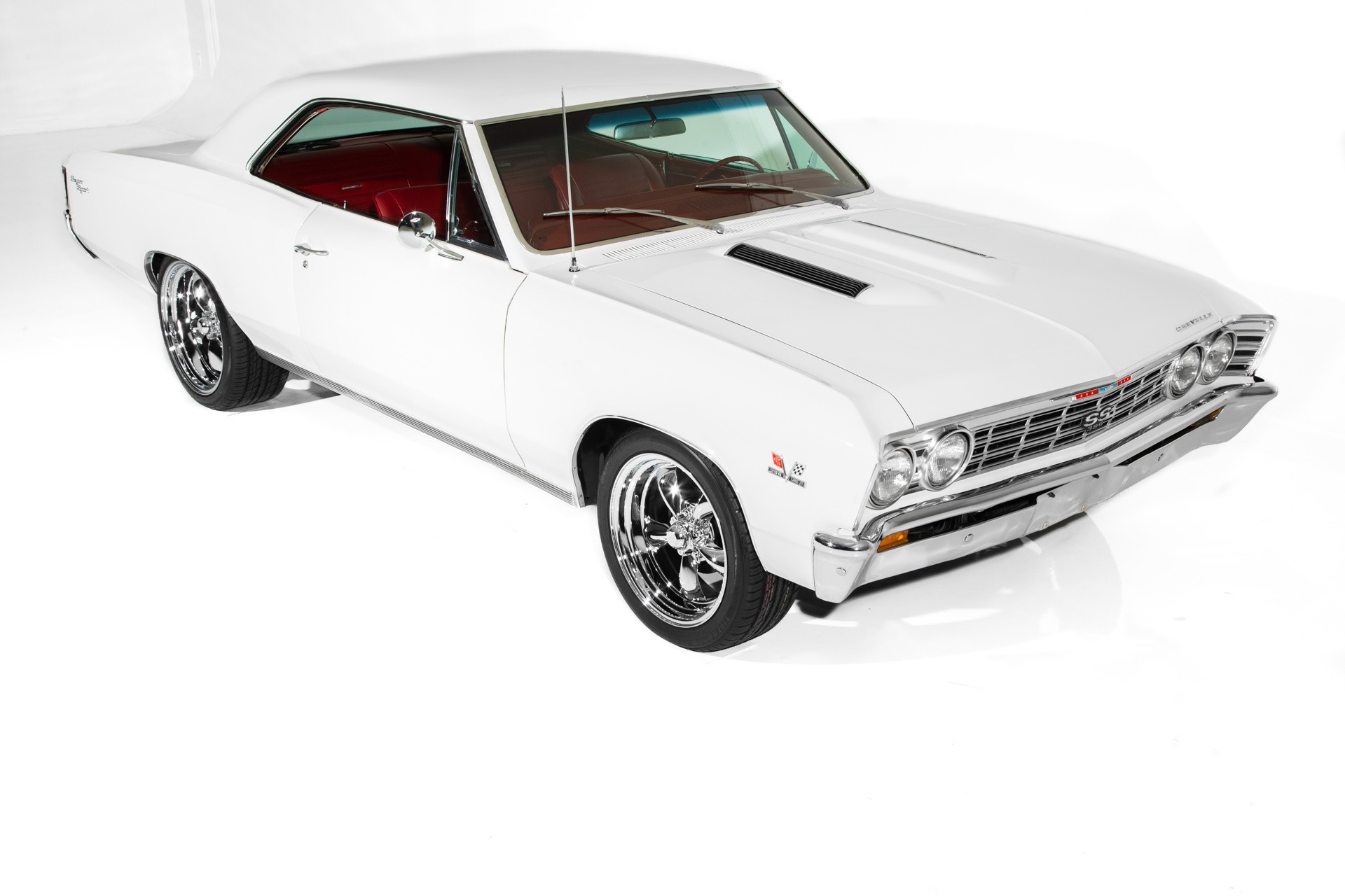 For Sale Used 1967 Chevrolet Chevelle SS options PS  PB AC Chrome | American Dream Machines Des Moines IA 50309