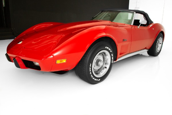 For Sale Used 1975 Chevrolet Corvette Convertible #s Match | American Dream Machines Des Moines IA 50309