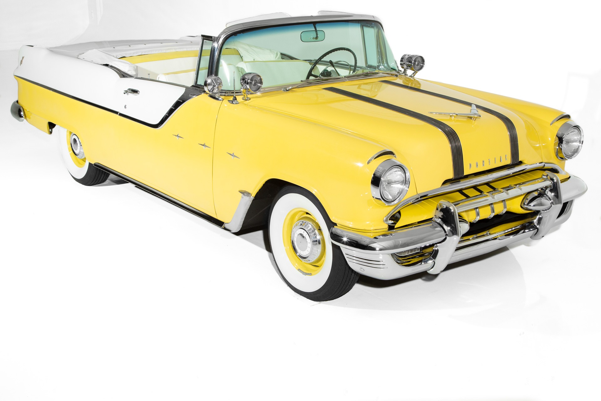 For Sale Used 1955 Pontiac Laurentian Convertible Very Rare | American Dream Machines Des Moines IA 50309