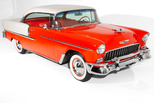 For Sale Used 1955 Chevrolet Bel Air Frame-off AC, PS, PB | American Dream Machines Des Moines IA 50309