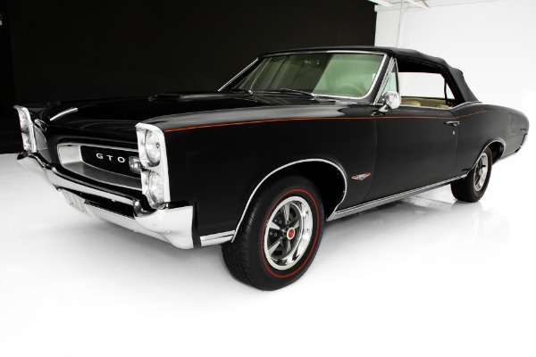 For Sale Used 1966 Pontiac GTO Factory Tri-Power 4-Speed PHS | American Dream Machines Des Moines IA 50309