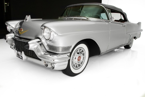 For Sale Used 1957 Cadillac Series 62 Stunning Silver | American Dream Machines Des Moines IA 50309