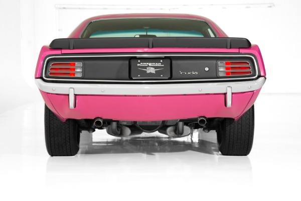 For Sale Used 1970 Plymouth Cuda Panther Pink 440 4-Speed | American Dream Machines Des Moines IA 50309
