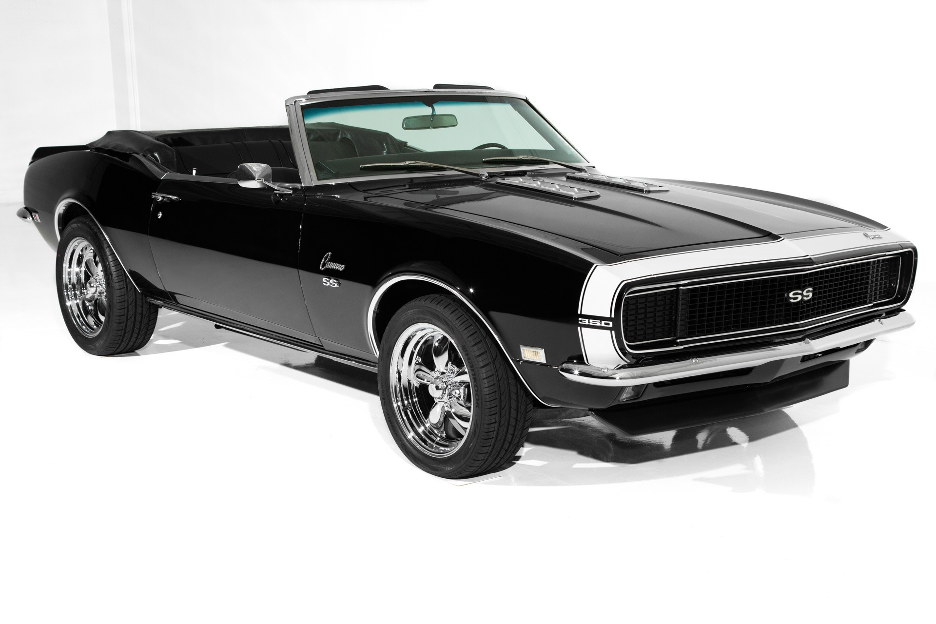 1968 Chevrolet Camaro Black RS/SS Convertible -