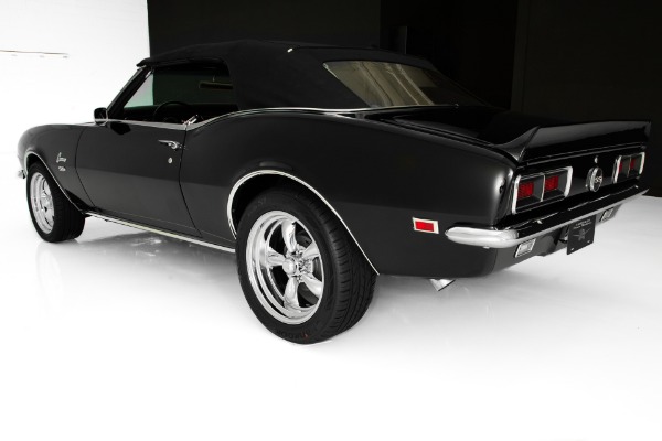 For Sale Used 1968 Chevrolet Camaro Black RS/SS Convertible | American Dream Machines Des Moines IA 50309