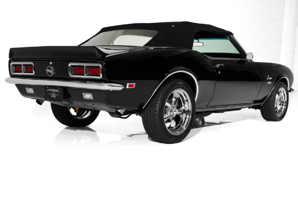 For Sale Used 1968 Chevrolet Camaro Black RS/SS Convertible | American Dream Machines Des Moines IA 50309