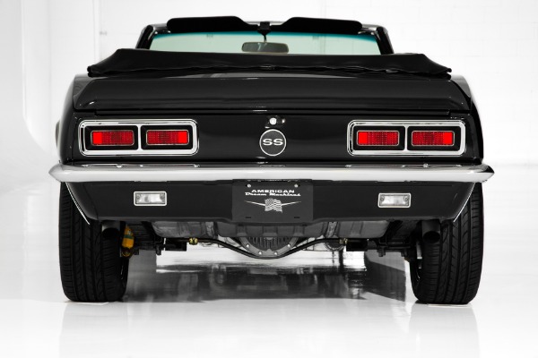 For Sale Used 1968 Chevrolet Camaro Black RS/SS Convertible | American Dream Machines Des Moines IA 50309